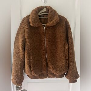 SHEIN Fuzzy Jacket Size Small
